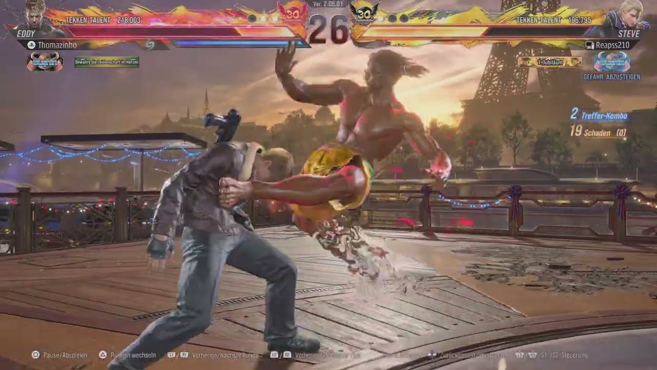 TEKKEN8 | Eddy Gordo vs Steve Fox 4K