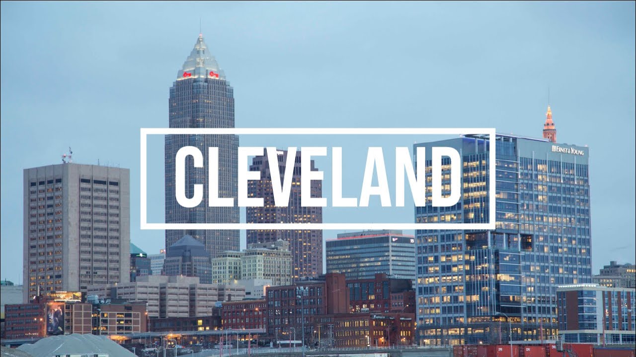 Cleveland Tour By Drone [4K]