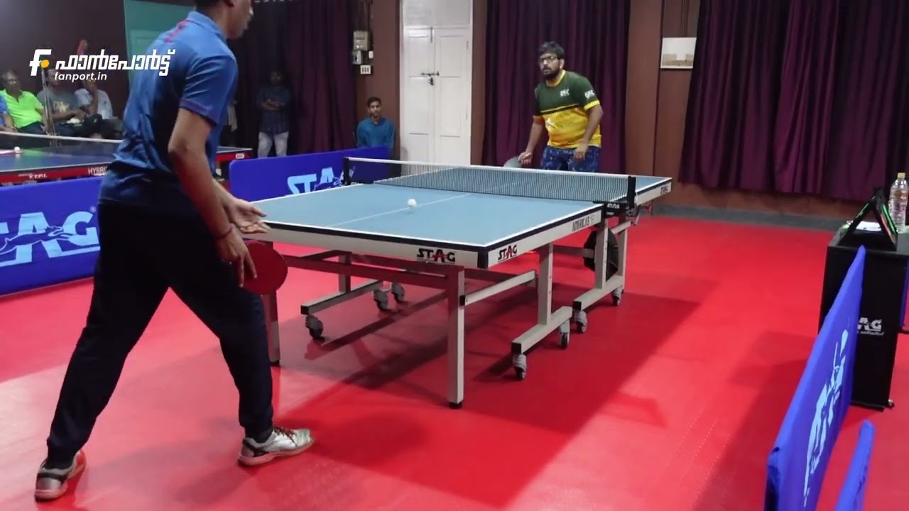 30+ Final - All Kerala Masters Table Tennis Tournament 2023 - YMCA Kottayam