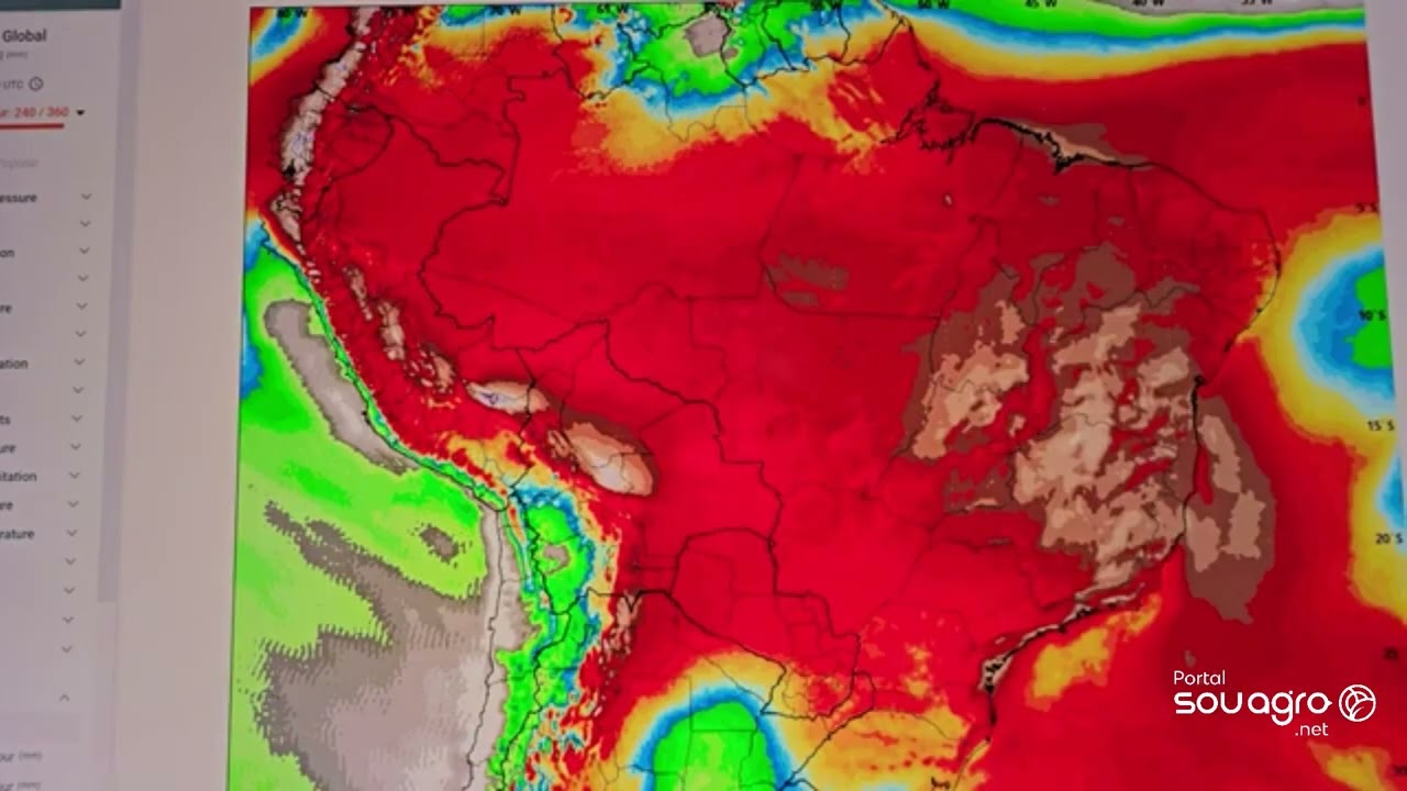 A chuva toma conta. Veja onde ela será mais intensa no Brasil.