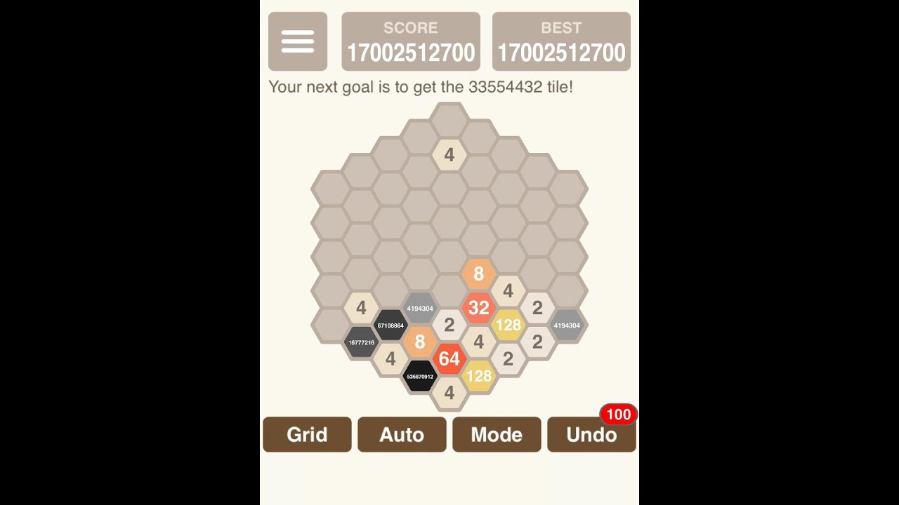 Hexic2048 - 17 Billion Score