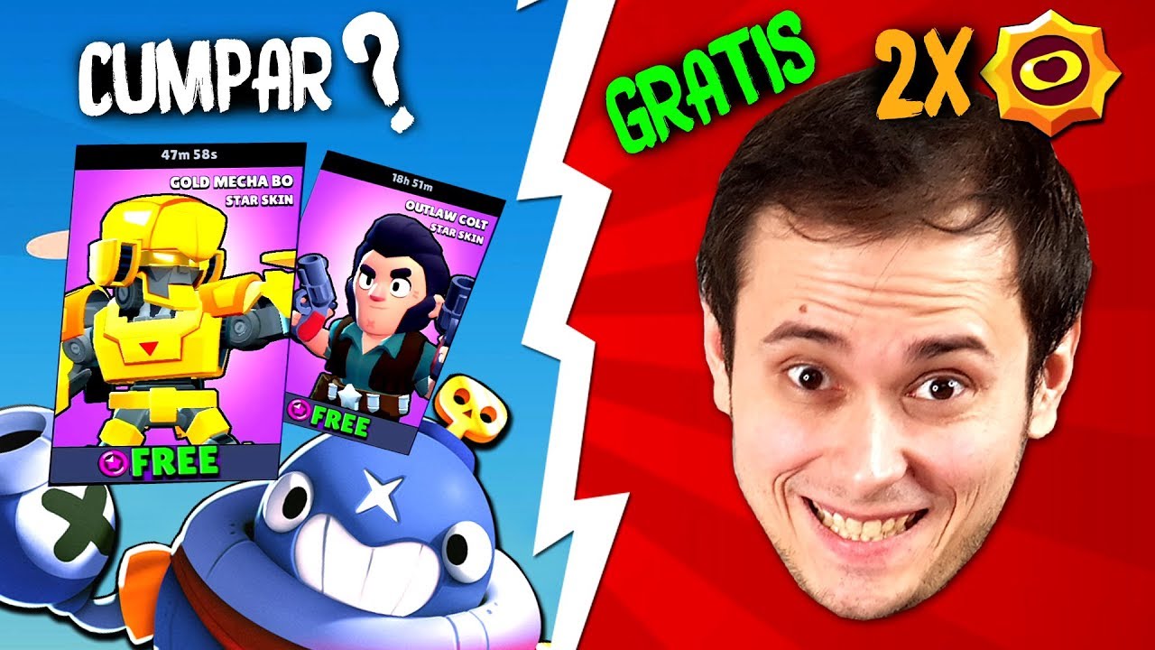 CUMPAR 2X Skinuri NOI + 2X StarPowers ? Brawl Stars