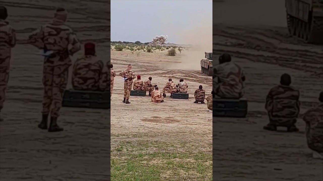Chadian Army Type 59G Live Firing ( Credits to X@BlazianP )