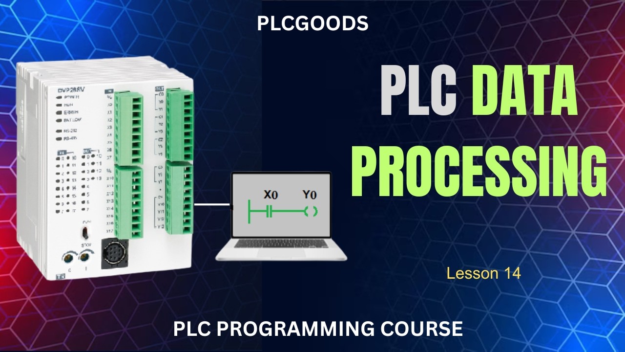 Easy PLC Simulator | Delta PLC Tutorial & Data Processing  | Lesson 14