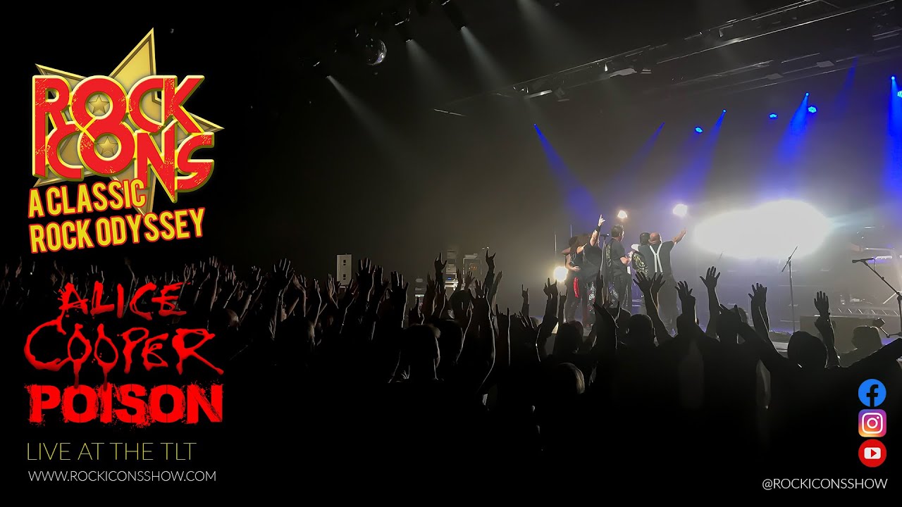 Alice Cooper Poison Performed By Rock Icons Show