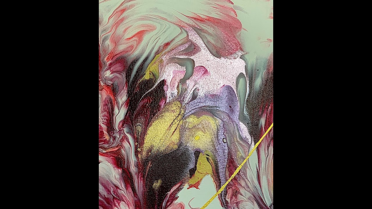 How to BE FEARLESS!  ~ Acrylic PUDDLE POURS in PINK Metallics | Take Risks for yourART