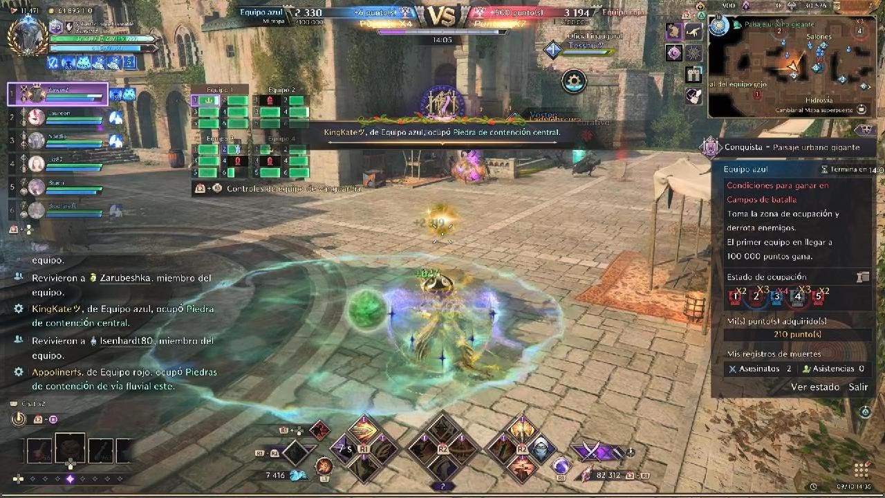 Throne And Liberty PvP 24vs24 35 Kills No Dead ZawerZ  Top1 T3 EUR  MOROKAI GS