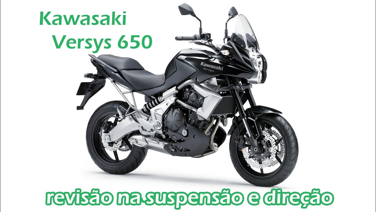 Kawasaki Versys 650 revisão na suspensão e caixa de direção