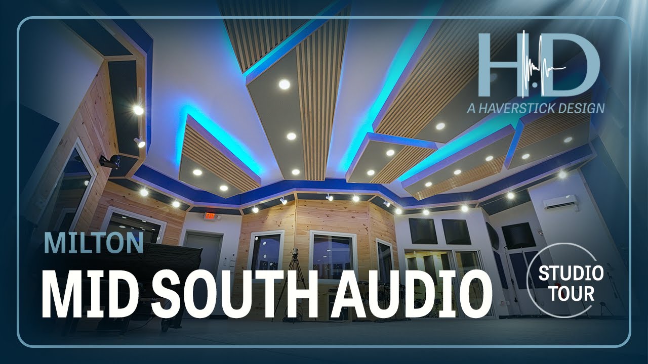 Внутри огромного концертного зала Mid South Audio — экскурсия по студии звукозаписи Haverstick De...