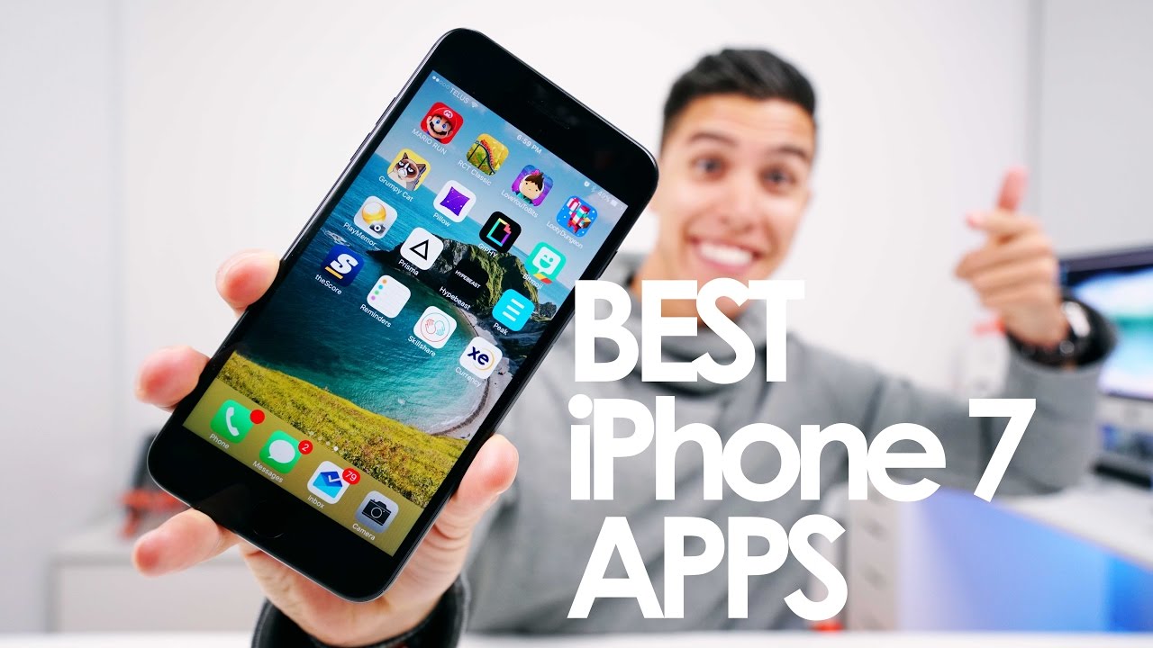 What's on my iPhone 7 - BEST Apps January 2017