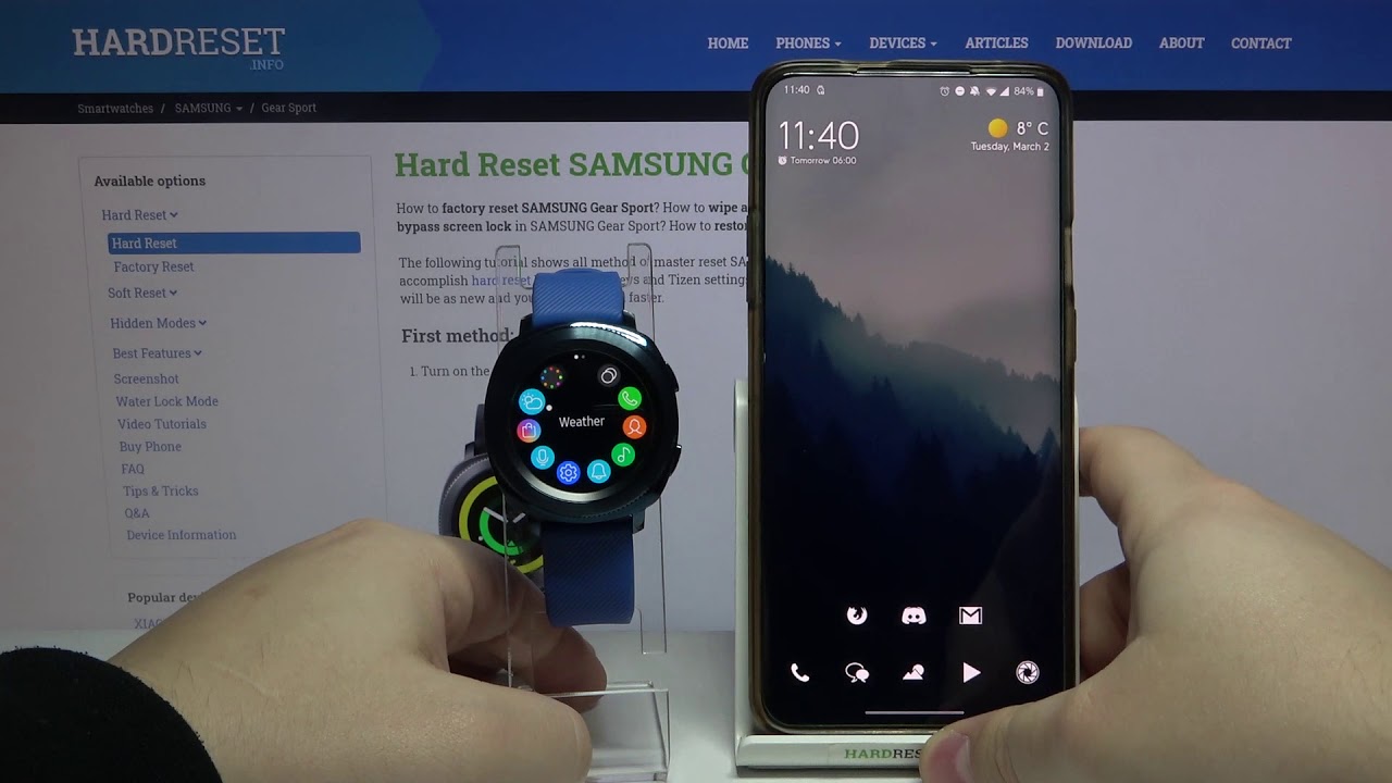 How to Customize Apps Menu in SAMSUNG Gear Sport &ndash; Personalize Shortcuts