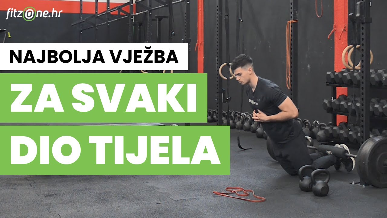 NAJBOLJE VJEŽBE za svaku mišićnu skupinu!