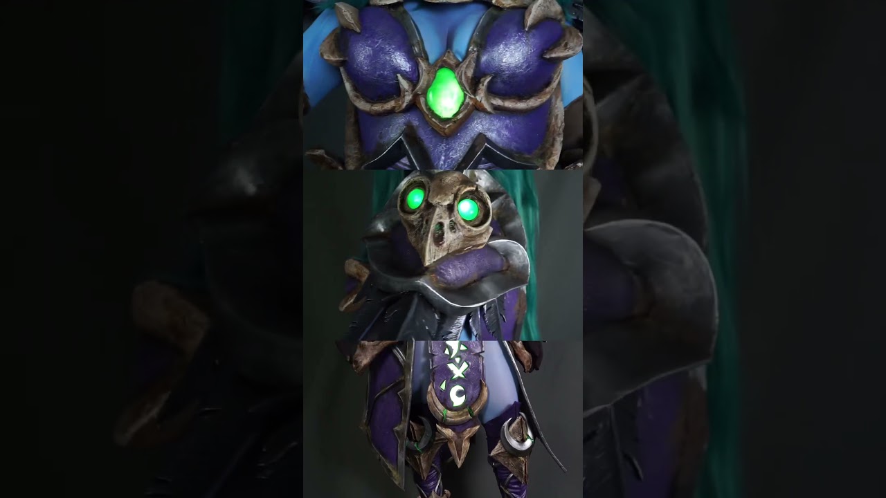 My Redeemer Tyrande Cosplay armor from Hearthstone! Made with eva foam #cosplay #hearthstone #foam
