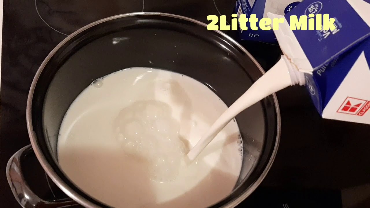 HOMEMADE PANEER 👌By Indo German recipes 👌😋