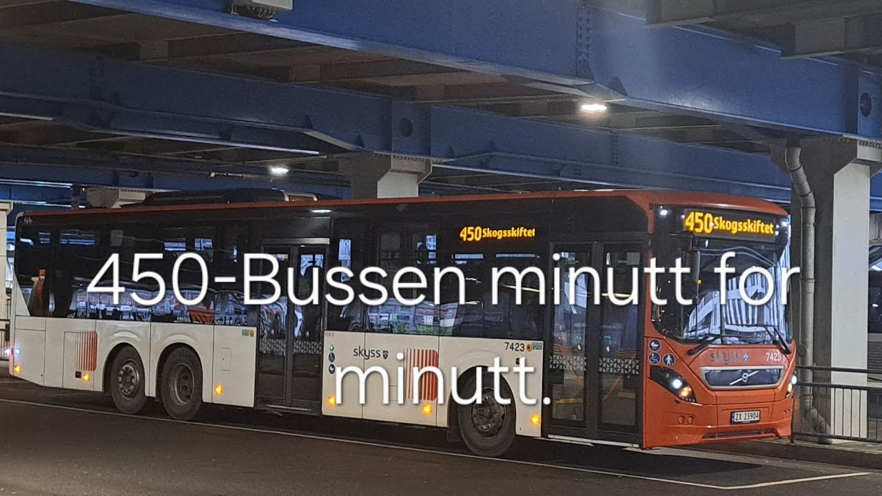 450-Bussen minutt for minutt. 🇧🇻