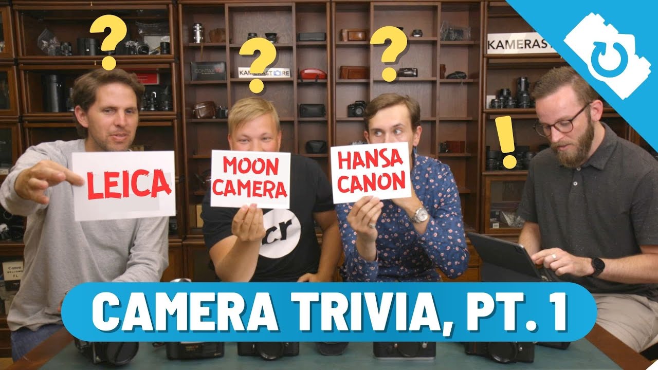 Film Camera Trivia: Part 1 w/ @NicosPhotographyShow ,  @CameraRescue, and @Cameraville