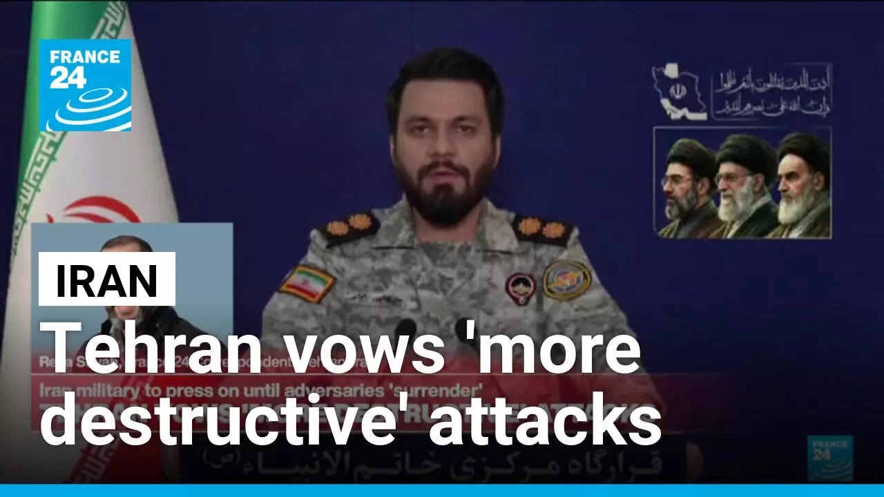 Iran vows 'more destructive' attacks after Trump threats &bull; FRANCE 24 English