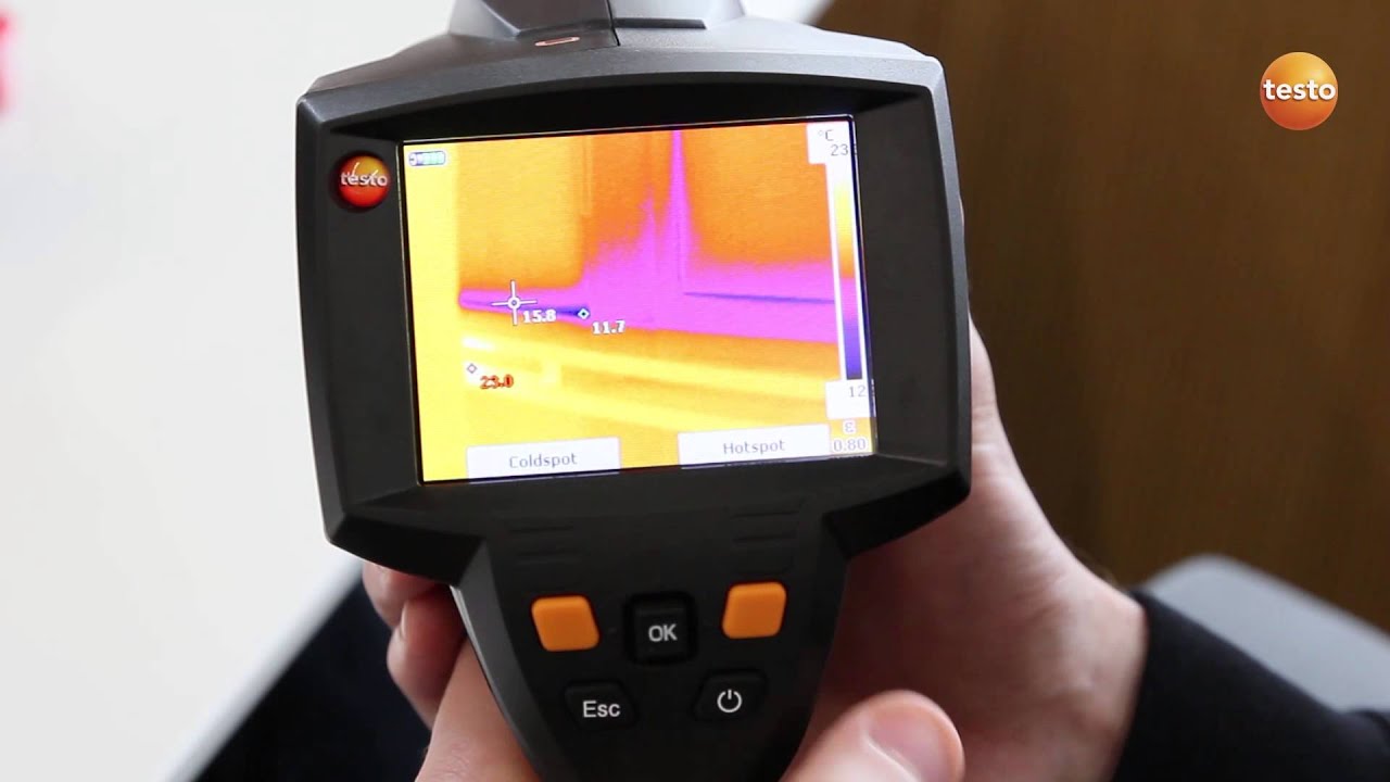 Utilización y configuración de la cámara termográfica testo 875i | Be sure. Testo