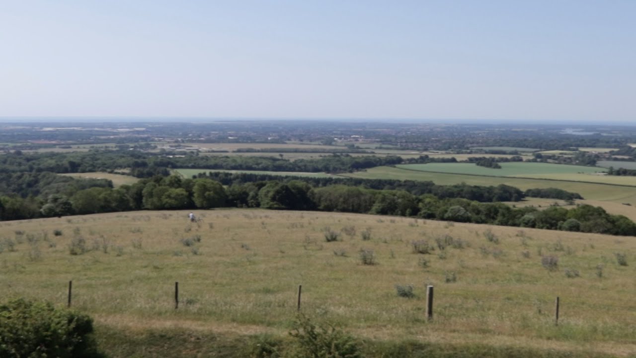 Trip to the Trundle Hill on the South Downs
