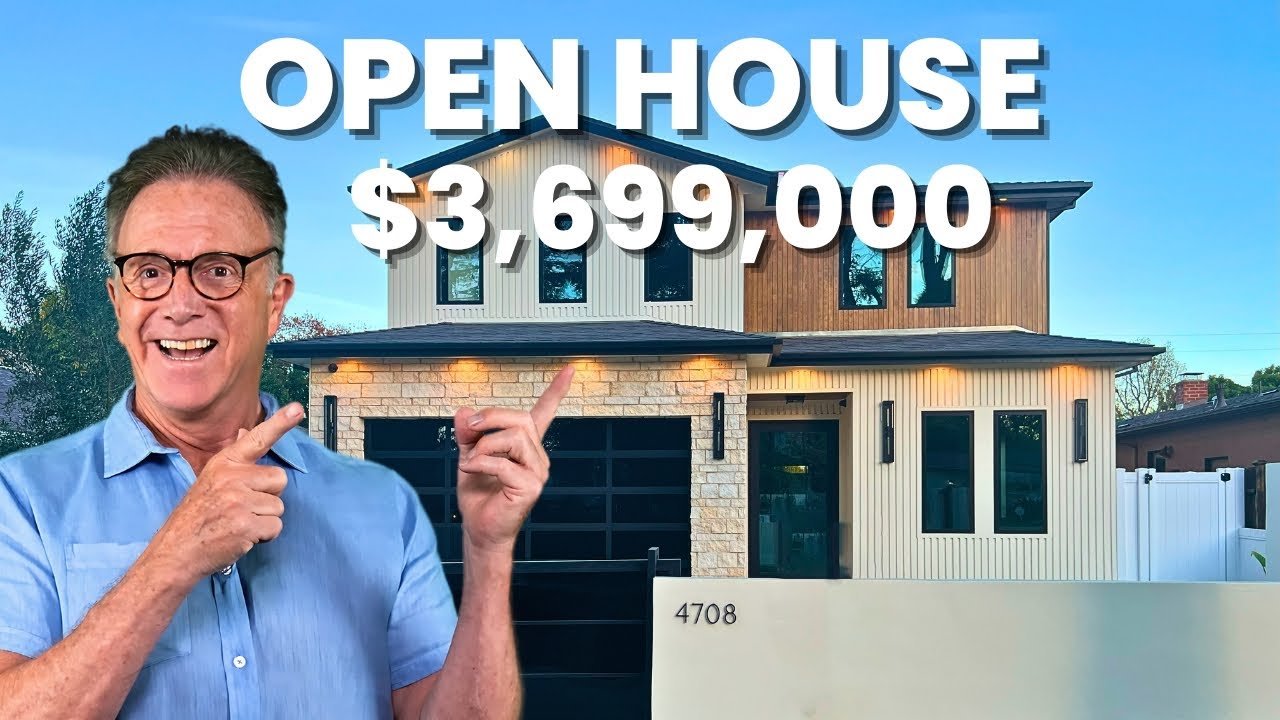 Inside a $3.7M MODERN Oasis in Sherman Oaks | LUXURY LA Home Tour 2025🤯