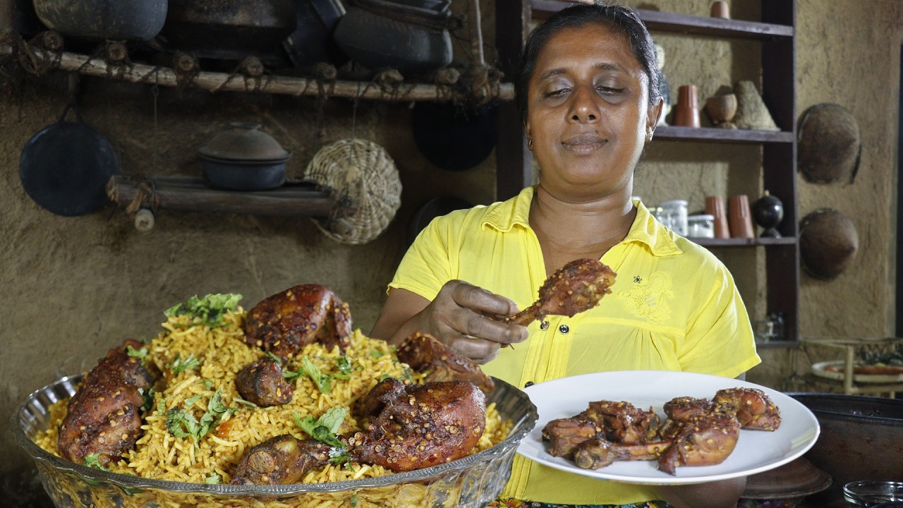 Chicken Kabsa🍗 You too would like to eat chicken kabsa? Make it this way.  village kitchen recipe