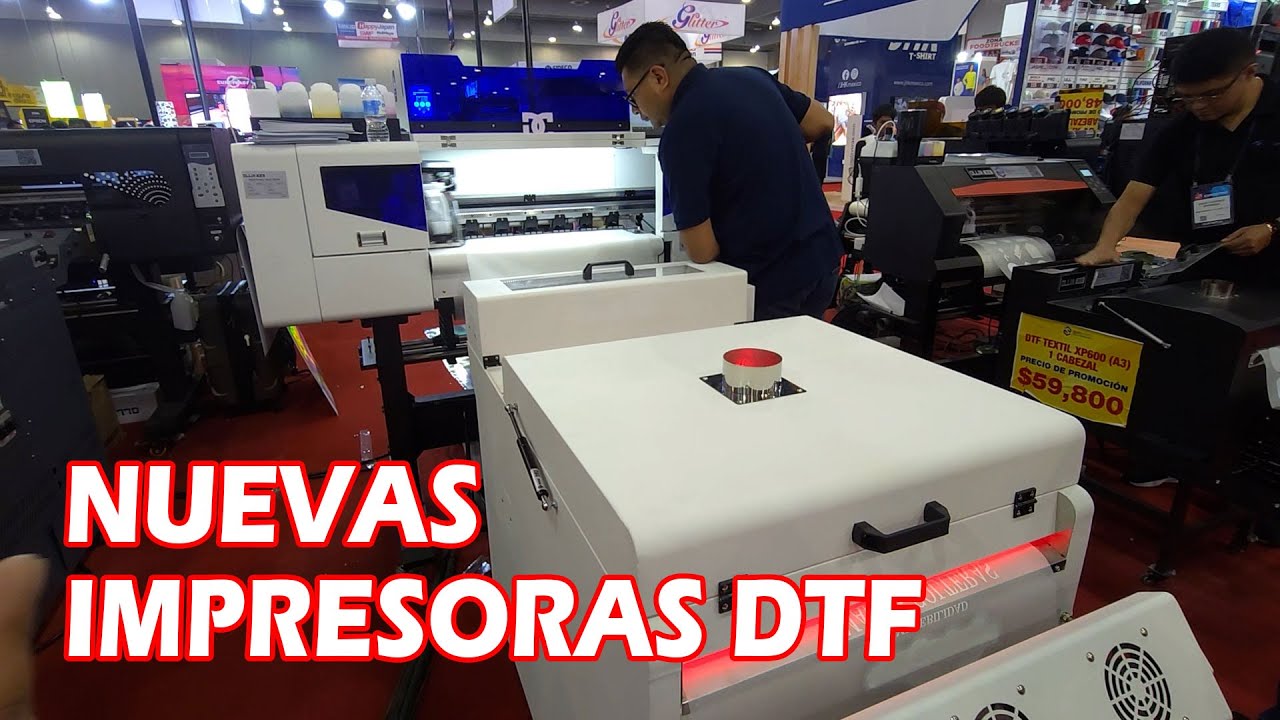 Las Nuevas Impresoras DTF Textil y DTF UV Presentadas en FESPA 2024