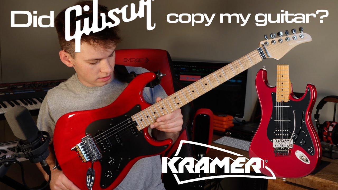 Super Strat Build - Part 4: Did Gibson and Kramer copy my guitar?
