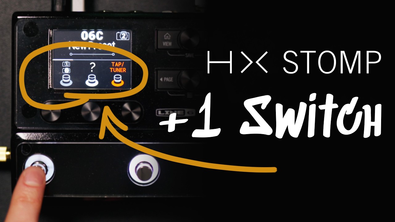 HX Stomp One Pedal Snapshot Tutorial