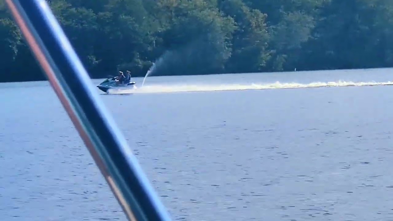 Jet Ski Party at Buckeye Lake #buckeyelake #lakebuckeyw