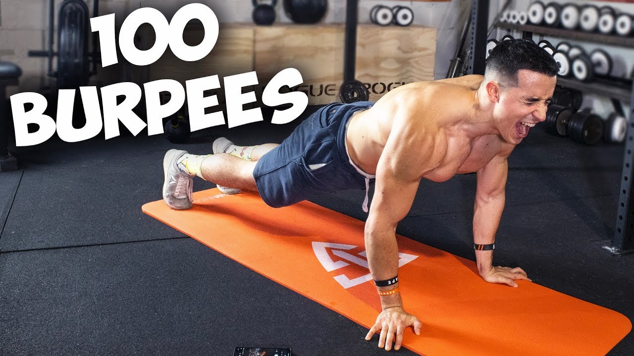 CHALLENGE 100 BURPEES !!