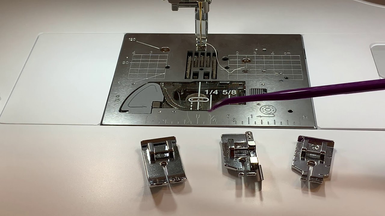 Luminaire - New Owner - Lesson 6 -Introduction to Stitch Plates and Feet
