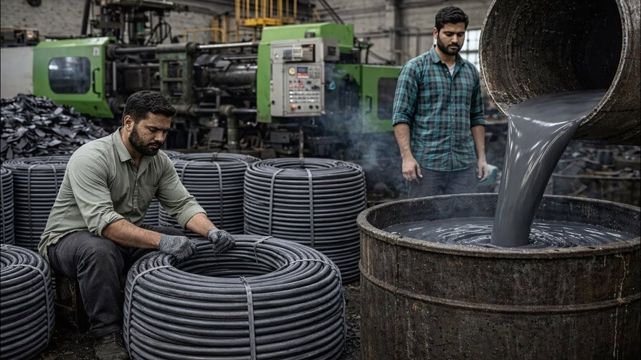How Waste Plastic Scrap Is Recycled | Amazing Manufacturing Process