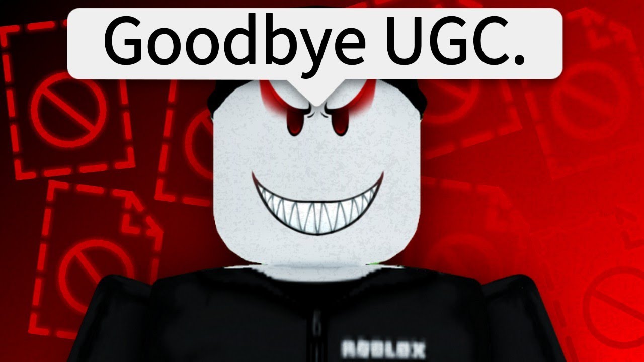 Roblox is about to *DESTROY* UGC