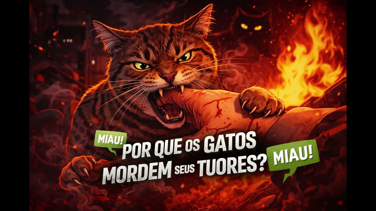 POR QUE OS GATOS MORDEM SEUS TUTORES [MUSICA]