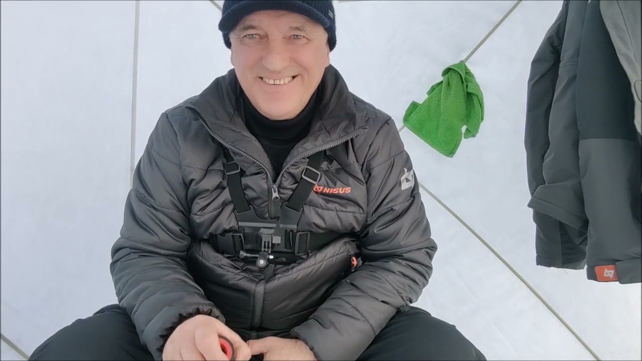 Безмотылка в глухозимье. Проводка большого чертика.