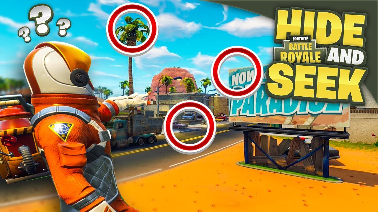 The *MOST DIFFICULT* Hiding Spots in Fortnite Battle Royale Hide & Seek!