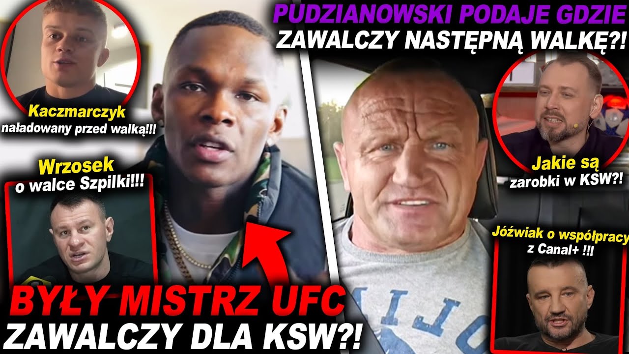 SZOK!! BYŁY MISTRZ UFC W KSW?! PUDZIAN ZDRADZA, GDZIE ZAWALCZY?!(MMA,GAMROT,WRZOSEK,SZPILKA,INFO)
