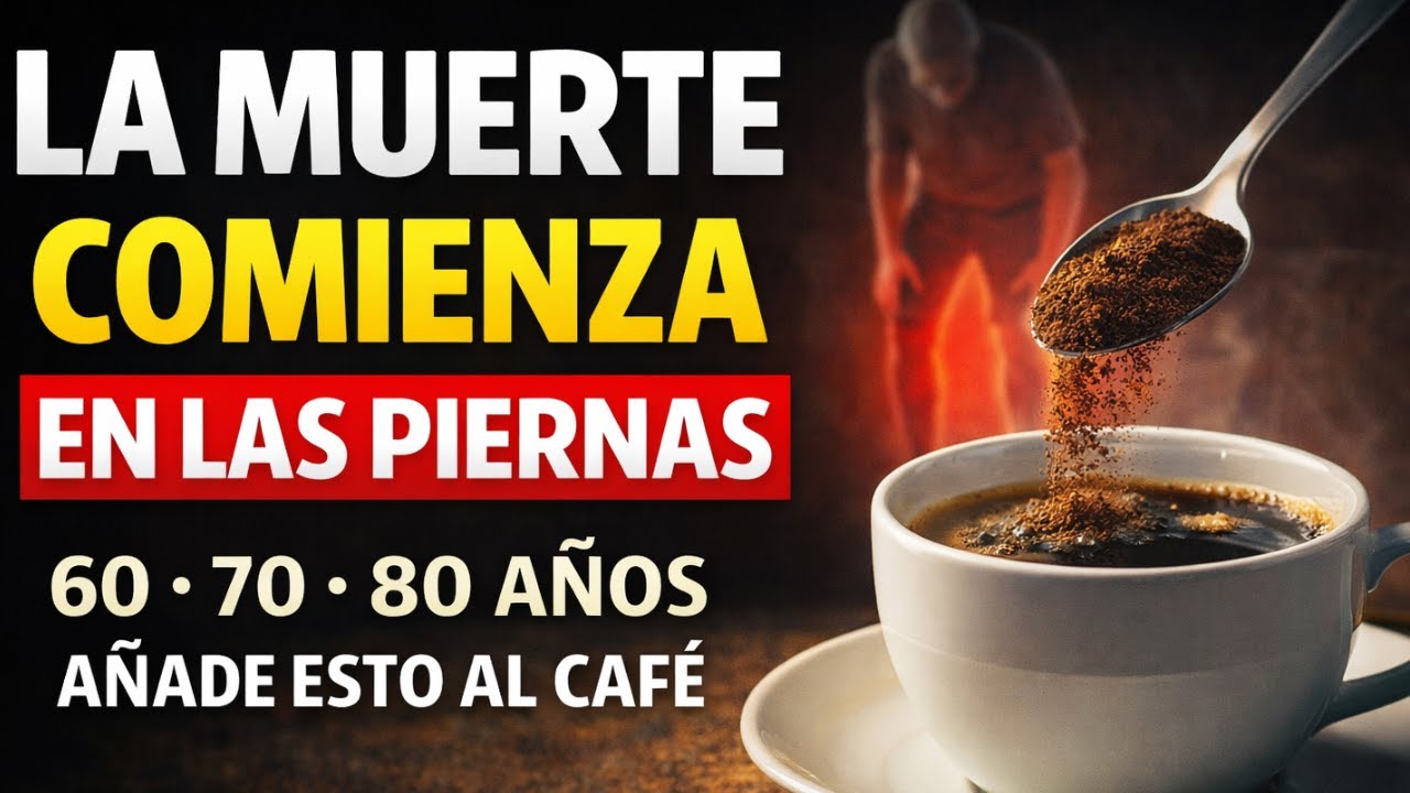 Reconstruye MÚSCULOS con ESTE POLVO en tu Café ( DETIENE EL AVANCE DE LA SARCOPENIA )