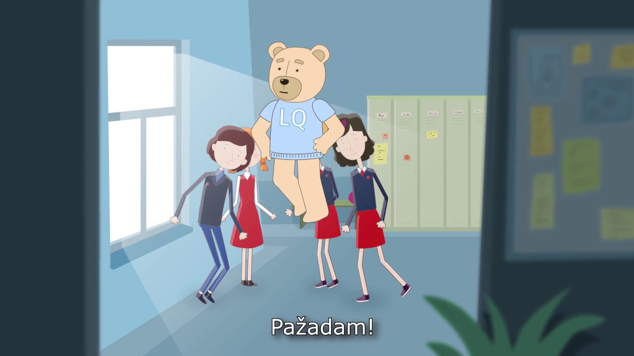 STOP patyčioms. Iliustracija vaikams ir tėvams apie patyčias.