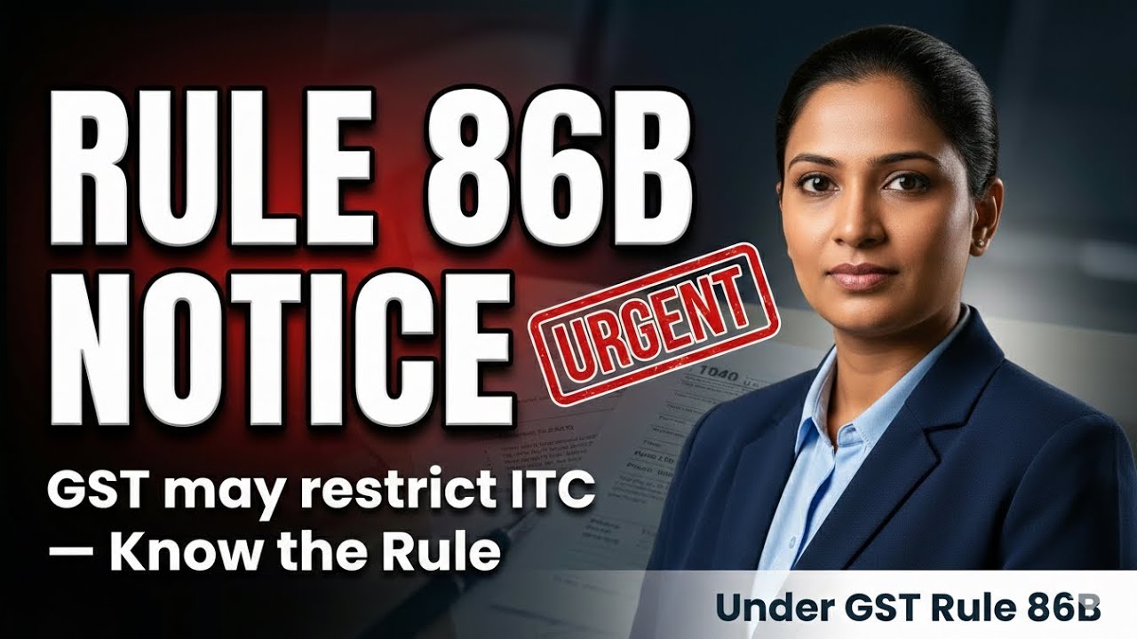 Got 86B Notice from GST Department? Don’t Panic! Watch This First Part 2 #shorts 