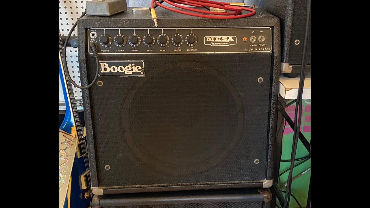 Mesa Boogiestudio22で弾いてみました