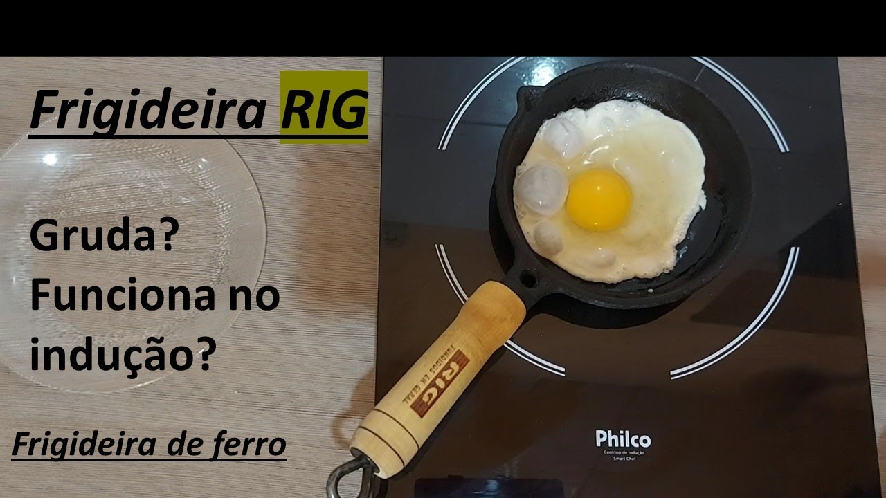 Frigideira RIG - Frigideira de ferro - Ovo frito