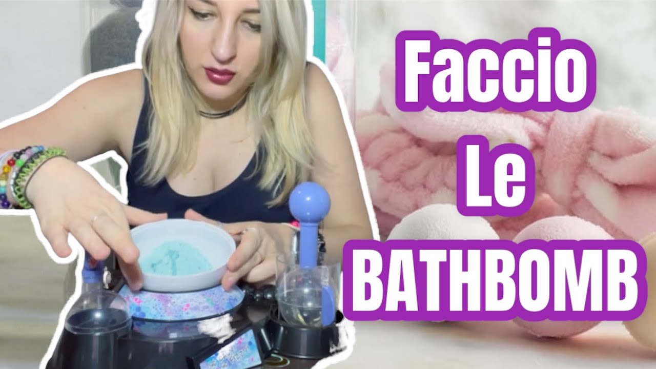 Provo il kit per fare BATHB0MB 🛀