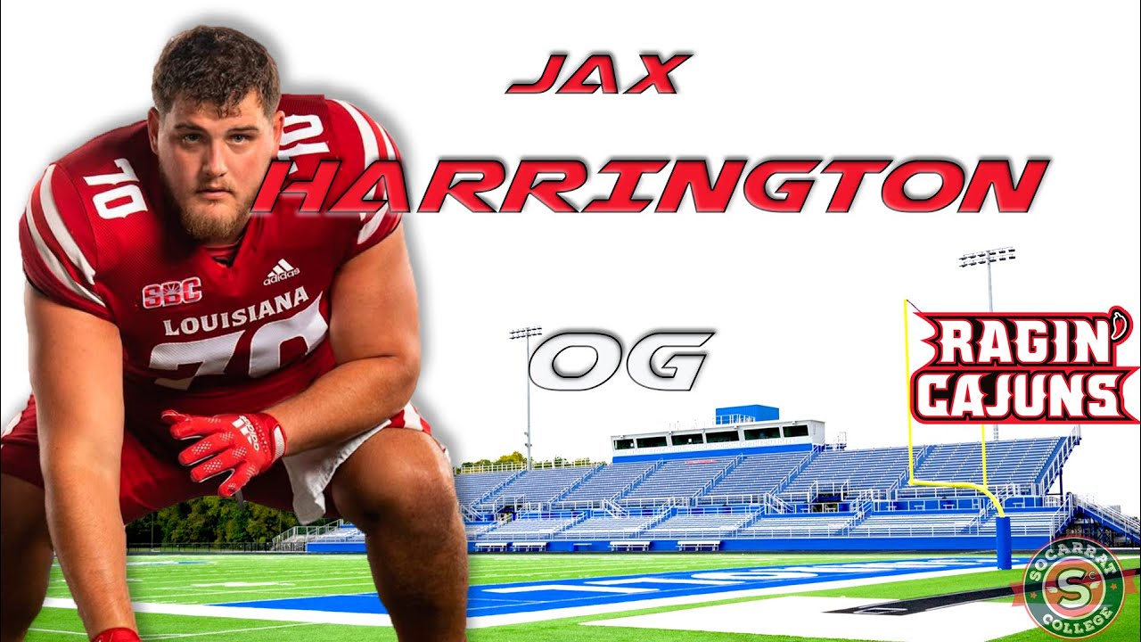 Jax Harrington. RG. Louisiana. NFL Draft 2026