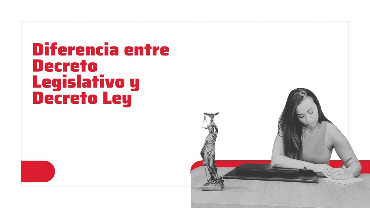CONSTITUCIÓN ESPAÑOLA. IMPORTANTE OPOSICIONES: DIFERENCIA ENTRE DECRETO LEGISLATIVO Y DECRETO LEY.