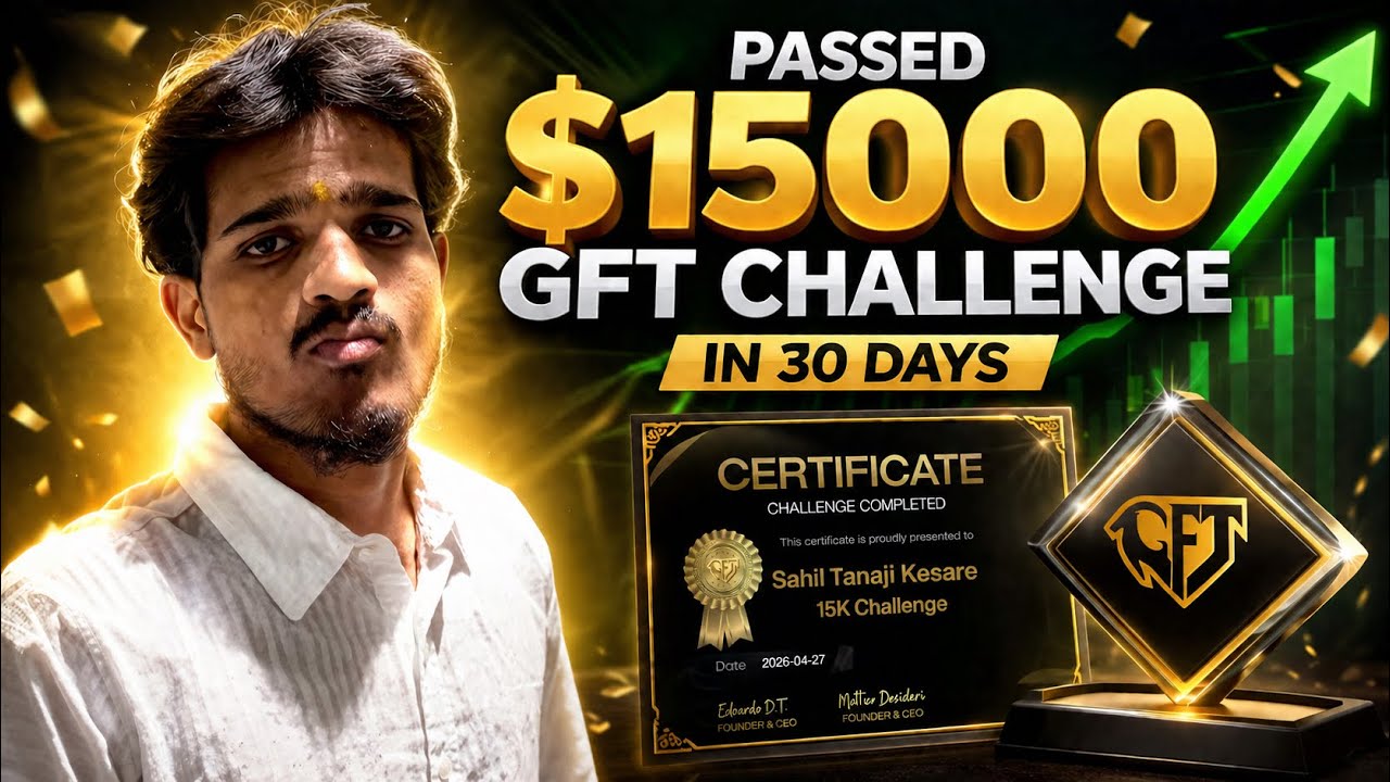 How I Passed $15000 GFT Challenge in 30 Days (No Secret Strategy) 🤫