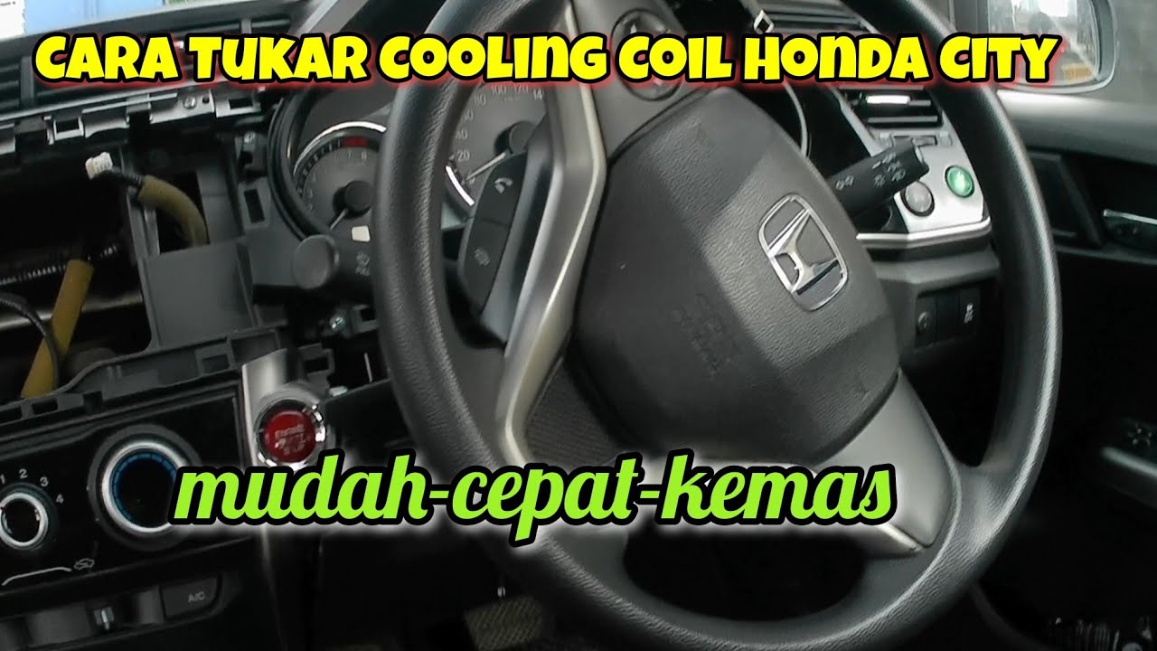 How To Change Cooling Coil Honda City #dailyvlog #mechanic #car