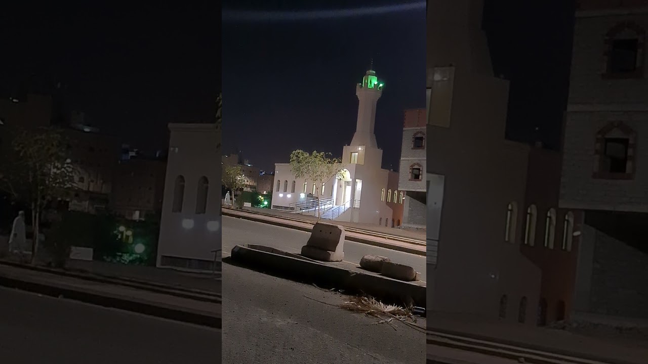 بسكينة الفجر وروحانية الرمضان يصدح المؤذن أيوب نذير عباسي بأذآن الفجر بأدآء مدني مميز مسجد جابر