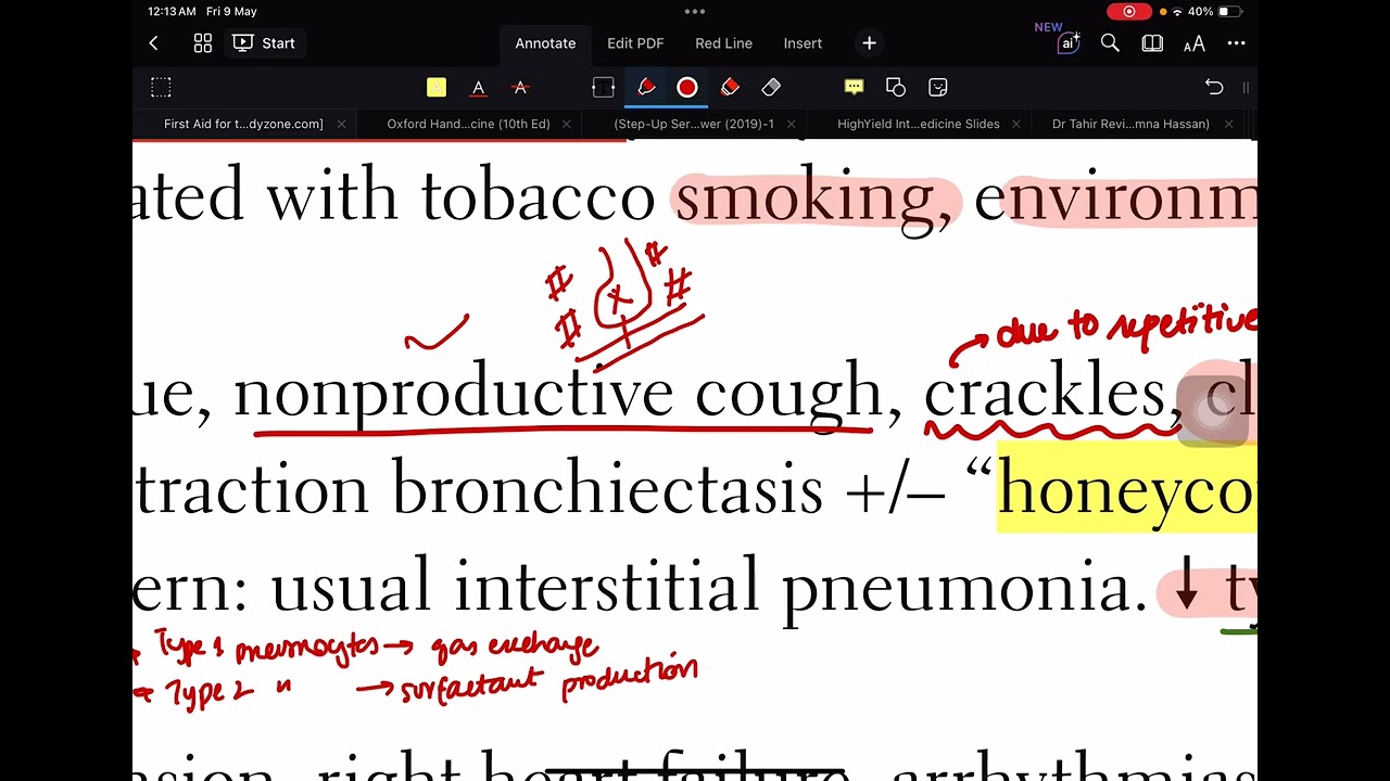 Restrictive Lung Diseases Pt 1