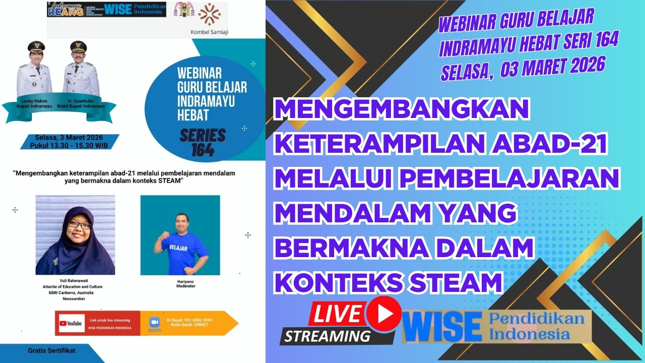 Mengembangkan keterampilan abad-21 melalui pembelajaran mendalam yang bermakna dalam konteks STEAM
